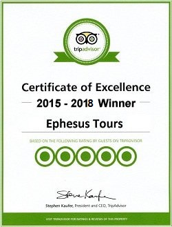 Certificate of Excellence 2016 by Trip Advisor