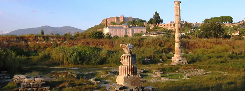 Foto actual del Templo de Artemisa