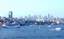 Cruise Ship in Istanbul