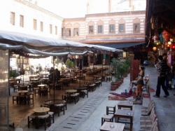 A cafe in Izmir Kemeralti