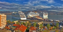 Vista del Puerto de Esmirna